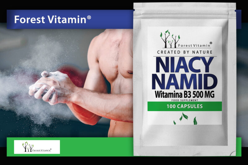Forest Vitamin® Niacynamid 500 mg - 100 Kapsułek - obrazek 7
