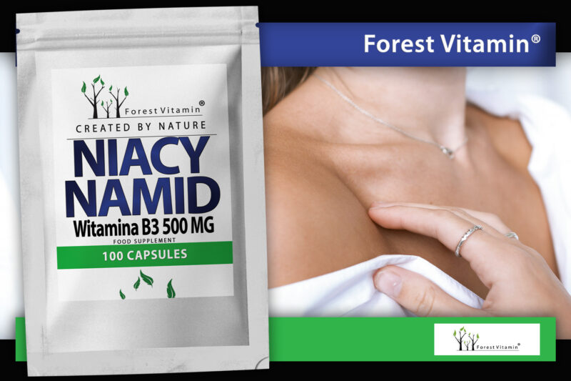 Forest Vitamin® Niacynamid 500 mg - 100 Kapsułek - obrazek 8
