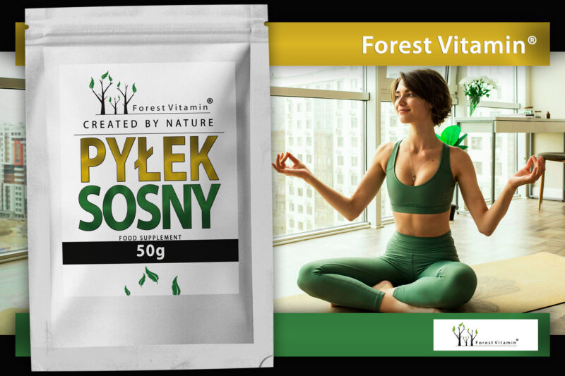 Forest Vitamin® Pyłek Sosny 50 gramów w Proszku - obrazek 8