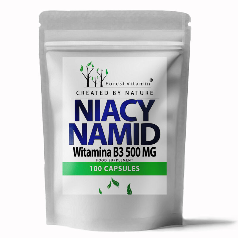 Forest Vitamin® Niacynamid 500 mg - 100 Kapsułek