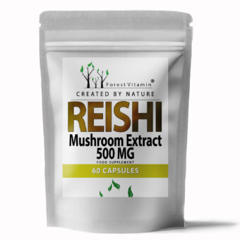 Forest Vitamin® Ekstrakt z Grzyba REISHI 500 mg - 60 Kapsułek
