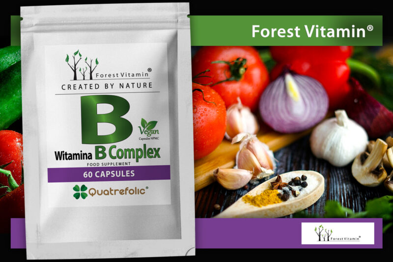 Forest Vitamin® Witamina B Complex - 60 Kapsułek HPMC - obrazek 8
