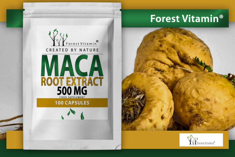 Forest Vitamin® Maca Ekstrakt 500 mg - 100 Kapsułek - obrazek 6
