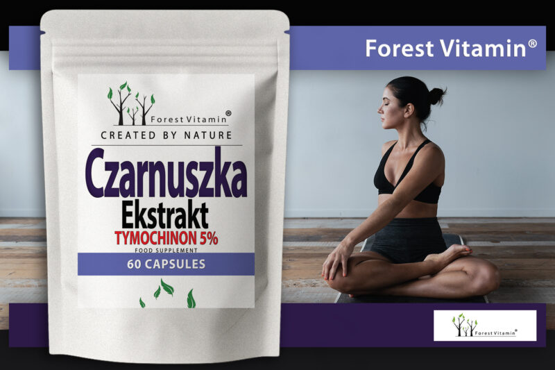 Forest Vitamin® Czarnuszka Ekstrakt (Nigella sativa) 500 mg - 60 Kapsułek - obrazek 8