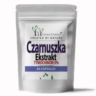 Forest Vitamin® Czarnuszka Ekstrakt (Nigella sativa) 500 mg - 60 Kapsułek