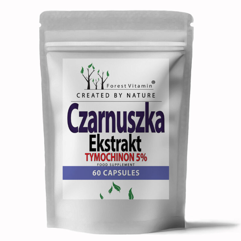 Forest Vitamin® Czarnuszka Ekstrakt (Nigella sativa) 500 mg - 60 Kapsułek