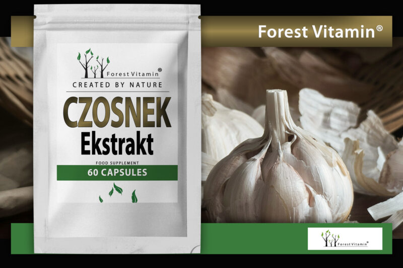 Forest Vitamin® Czosnek Ekstrakt 100 mg - 60 Kapsułek - obrazek 5