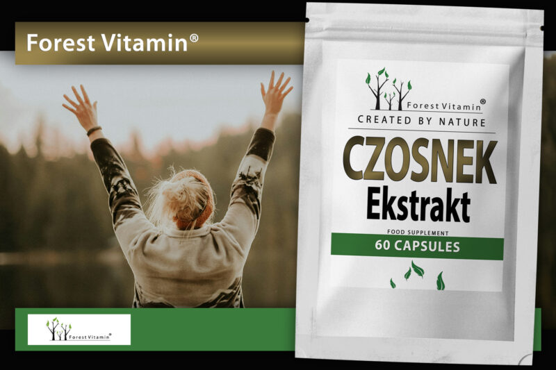 Forest Vitamin® Czosnek Ekstrakt 100 mg - 60 Kapsułek - obrazek 6