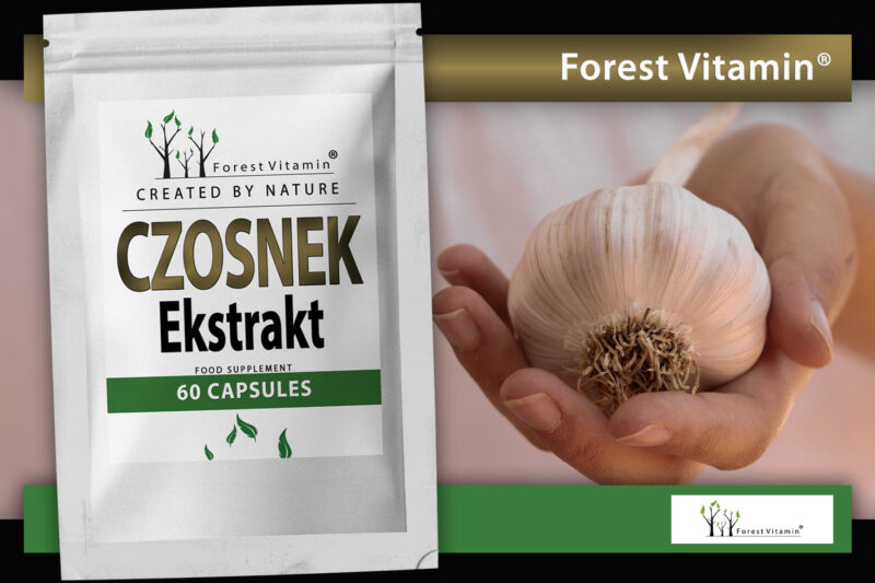 Forest Vitamin® Czosnek Ekstrakt 100 mg - 60 Kapsułek - obrazek 7