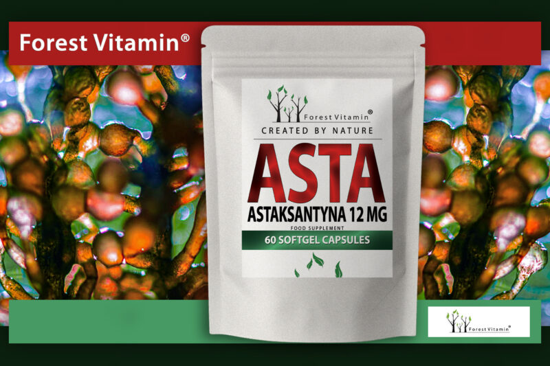 Forest Vitamin® Astaksantyna 12 mg - 60 Kapsułek - obrazek 6