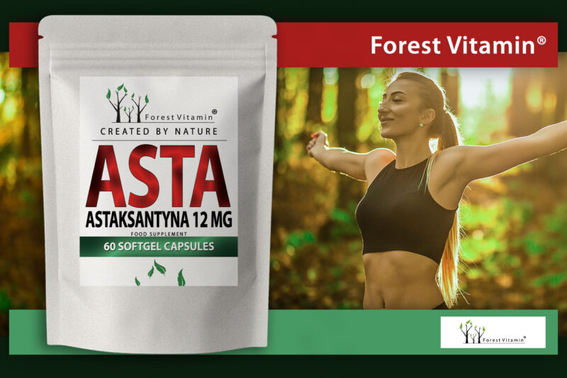 Forest Vitamin® Astaksantyna 12 mg - 60 Kapsułek - obrazek 7
