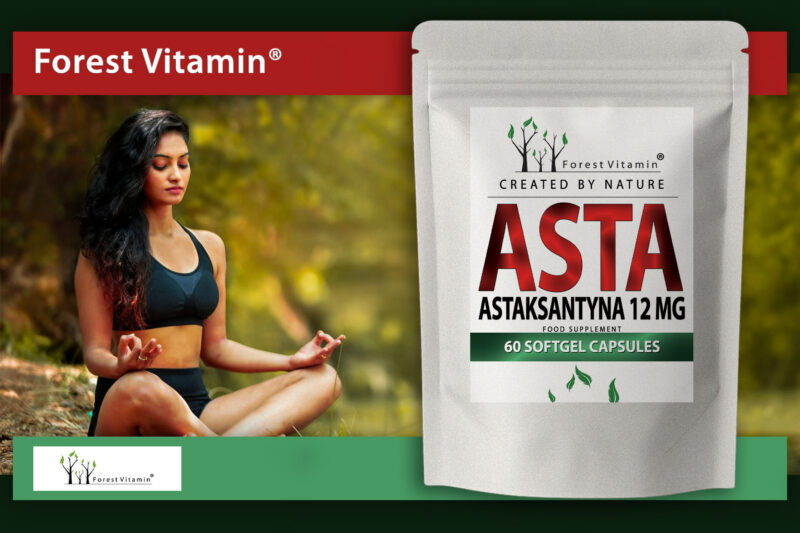 Forest Vitamin® Astaksantyna 12 mg - 60 Kapsułek - obrazek 8