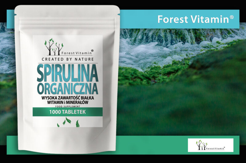 Forest Vitamin® Spirulina Organiczna 250 mg - 1000 Tabletek - obrazek 8