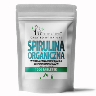 Forest Vitamin® Spirulina Organiczna 250 mg - 1000 Tabletek
