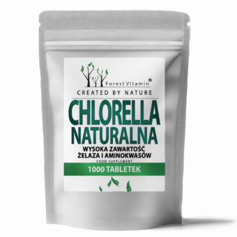 Forest Vitamin® Chlorella Naturalna 250 mg - 1000 Tabletek